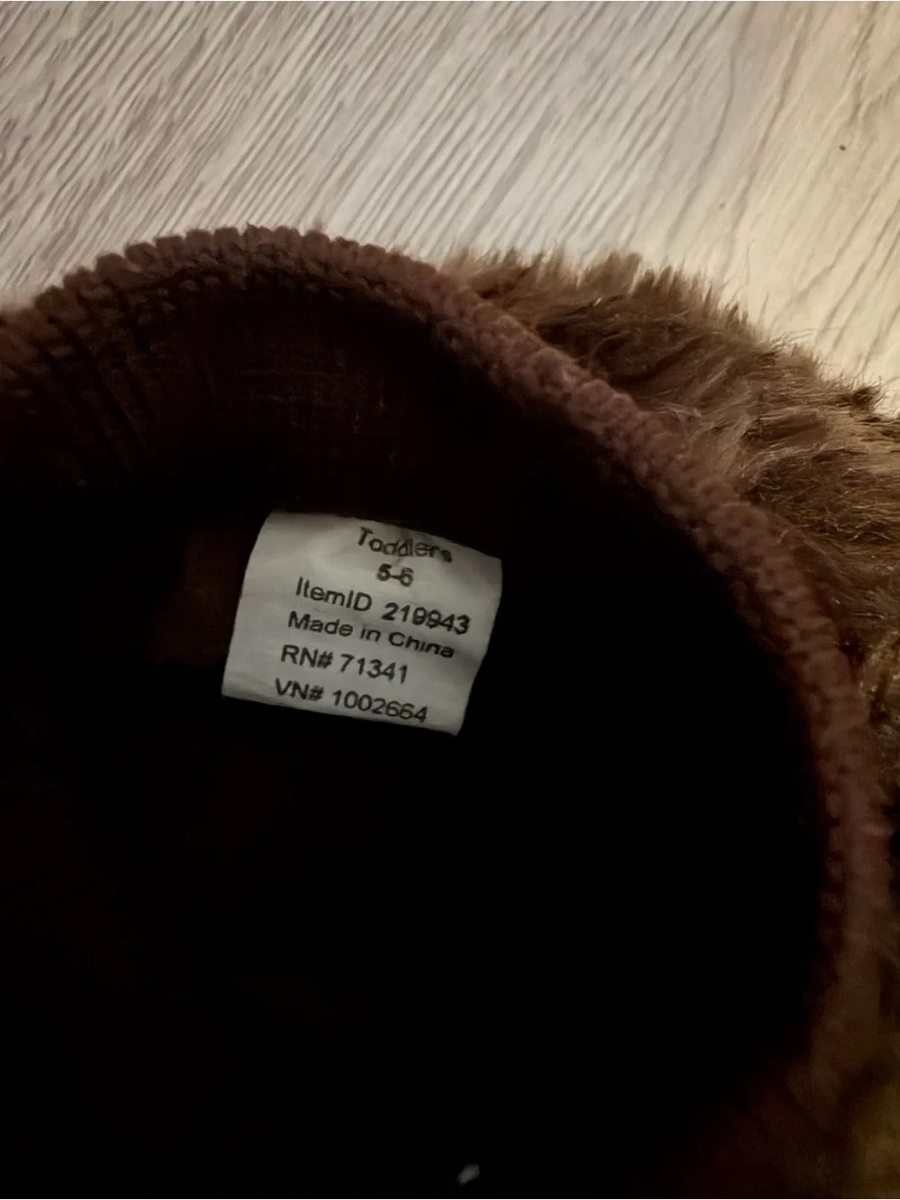 Ll Bean Bear Face Slippers in Dark Brown